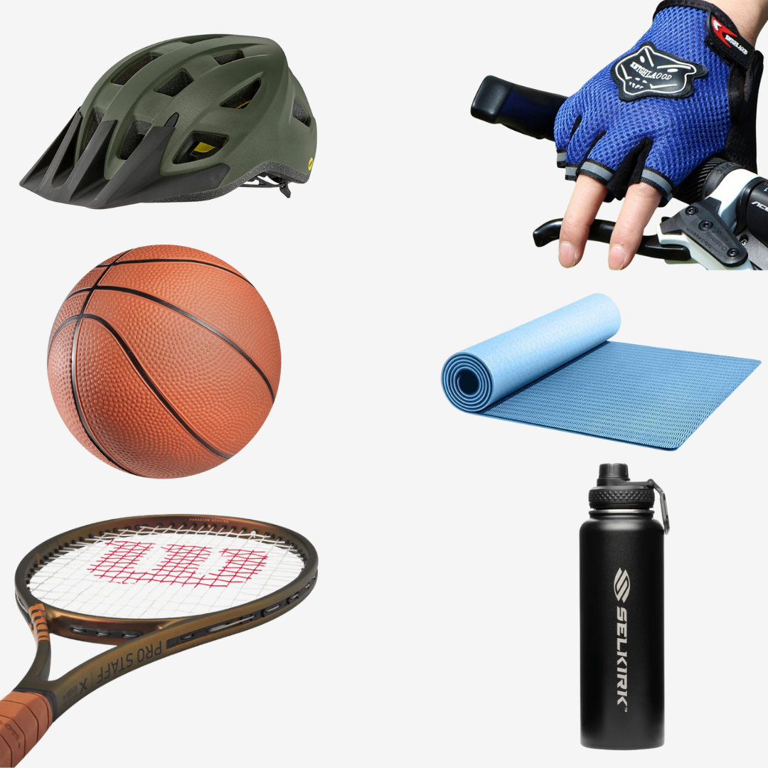Sports Equipment Pallets Wholesale for Resale