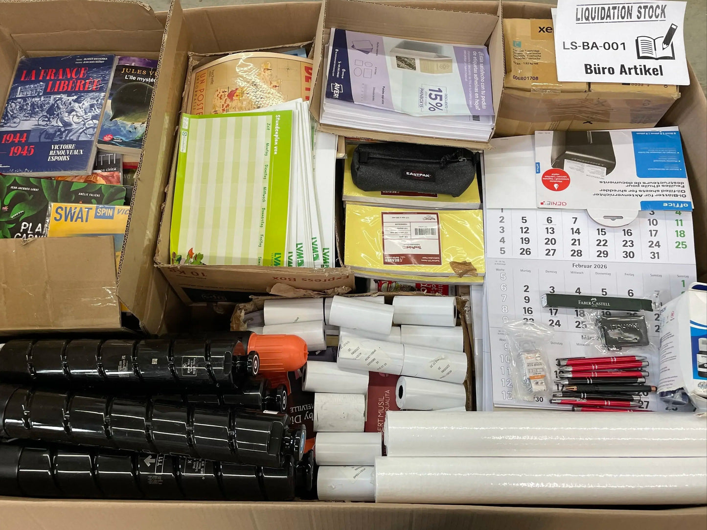 Pallet includes Office Supplies items (LS-BA-001)-4