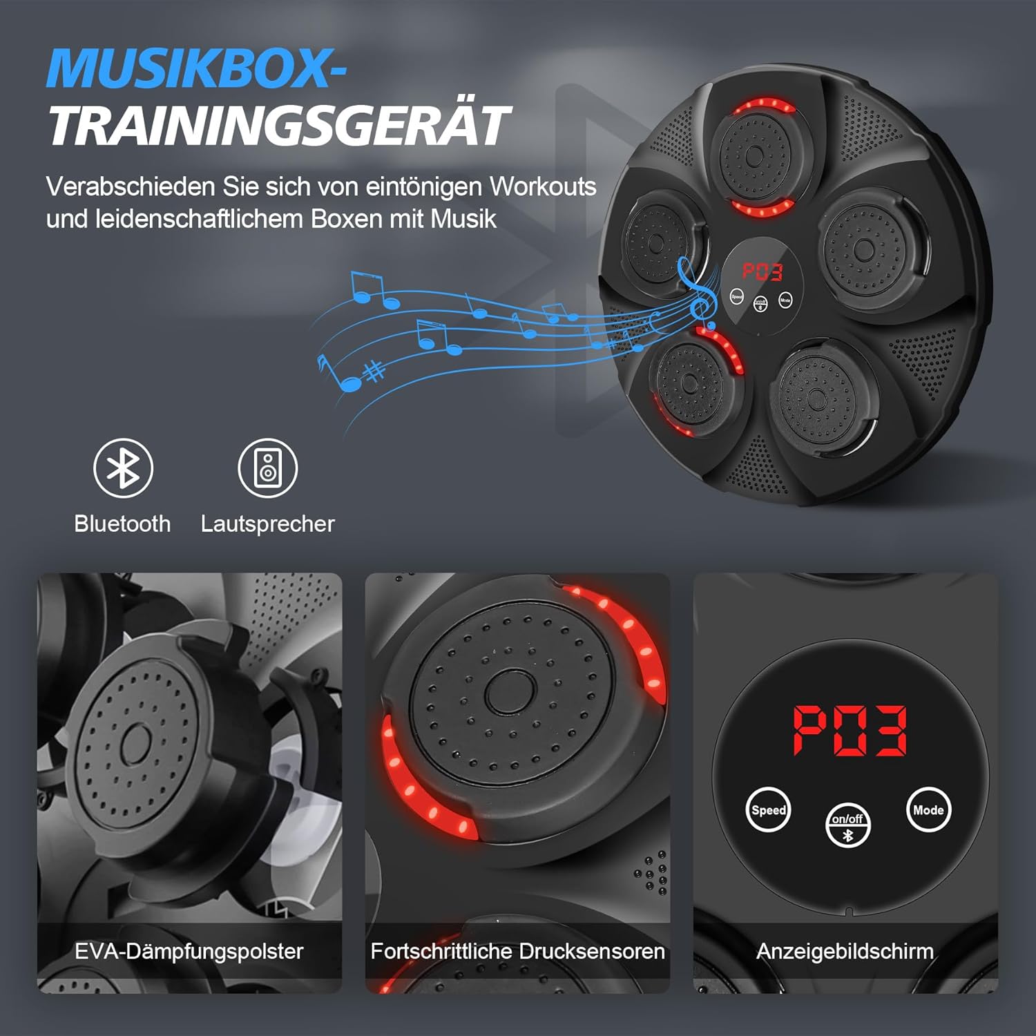 50_X_Music_Boxing_Machine,_Punching_Bag_Wall_Mount_-_Stock_Lot_Liquidation_Stock_3