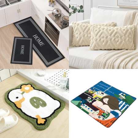 Pallet_of_Rugs_&_Carpets_and_more_(Plt-3574)