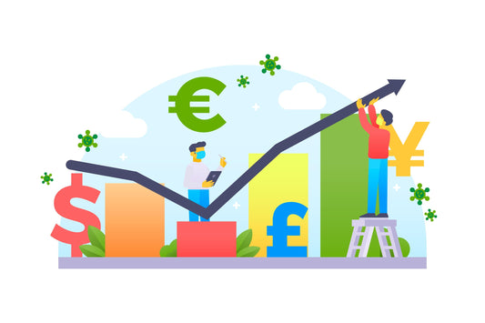 illustration of profits earned by recommerce
