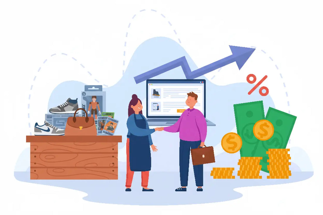 an illustration of secondary market money flow