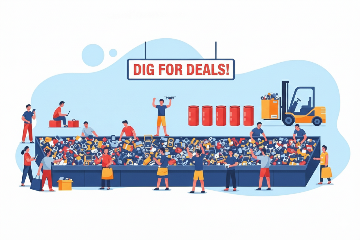 Top Tips for Scoring the Best Deals at a Bin Store Liquidation Stock