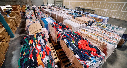 wholesale clothing pallets