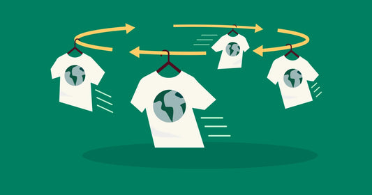 Illustration of circular economy and recommerce