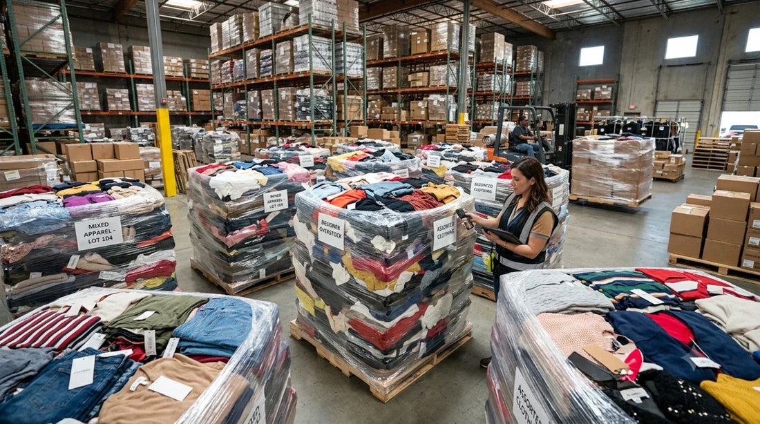Clothing Liquidation Pallets
