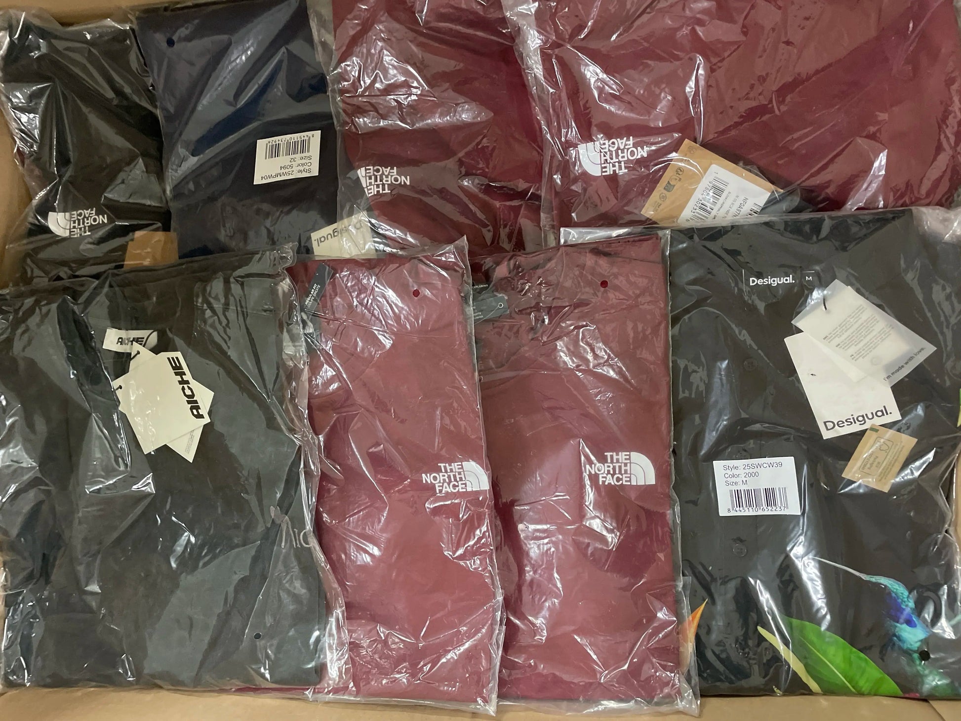 Pallet includes Mix Brand Apparel (LS-0065)-1