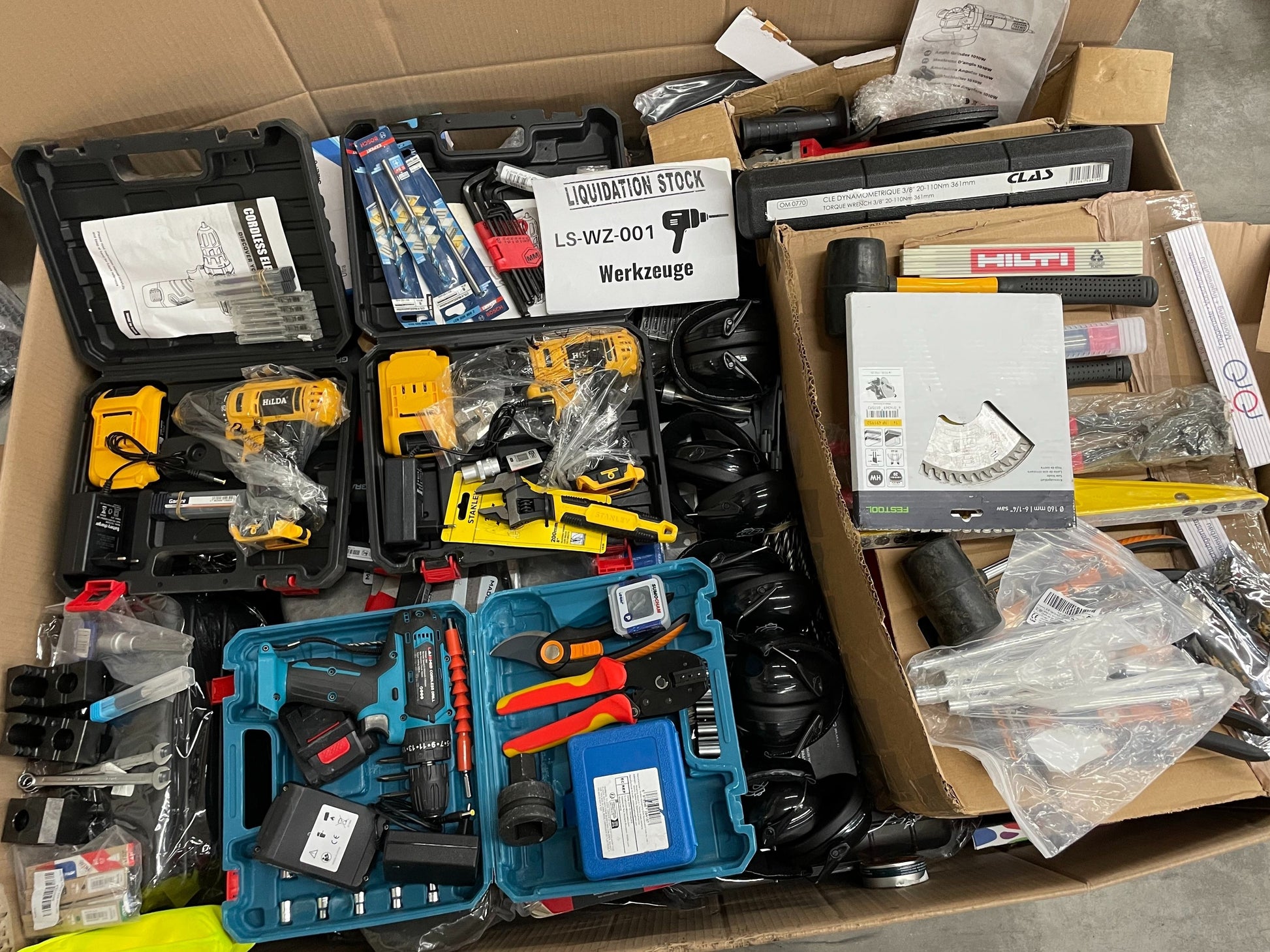 Pallet includes Tools items (LS-WZ-001)-2