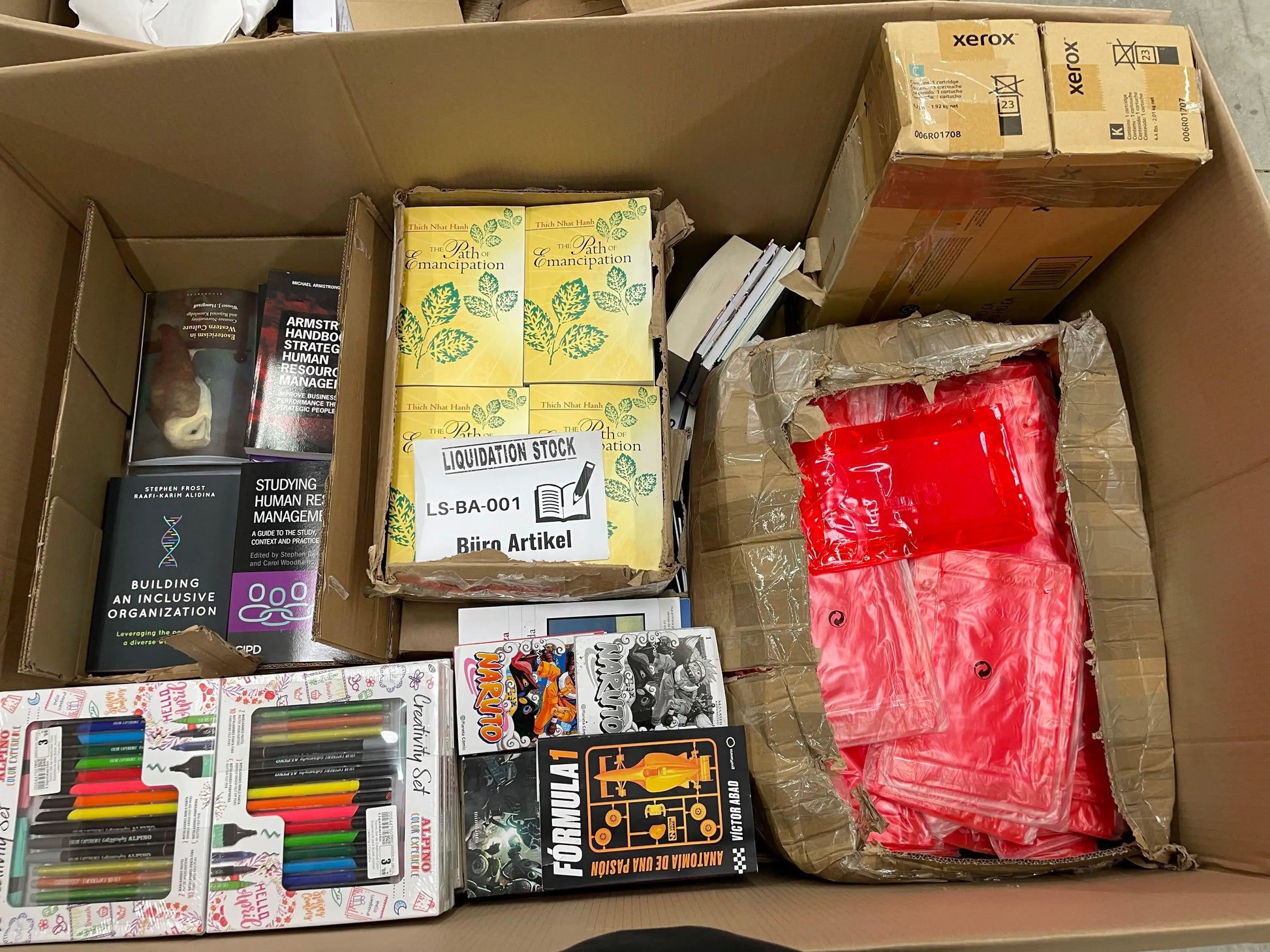 Pallet includes Office Supplies items (LS-BA-001)-2