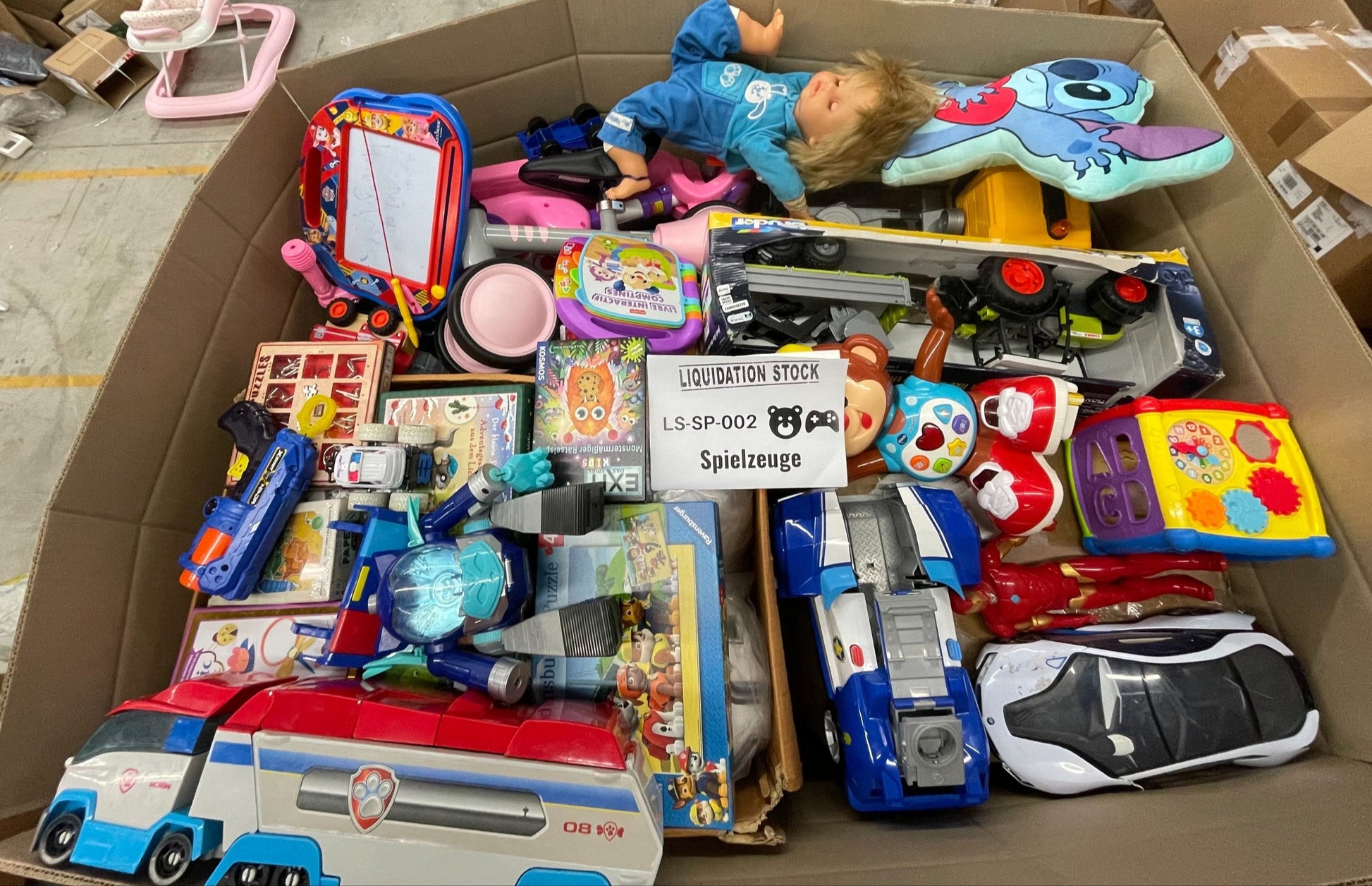 Pallet includes Toys & Games items (LS-SP-002)-2
