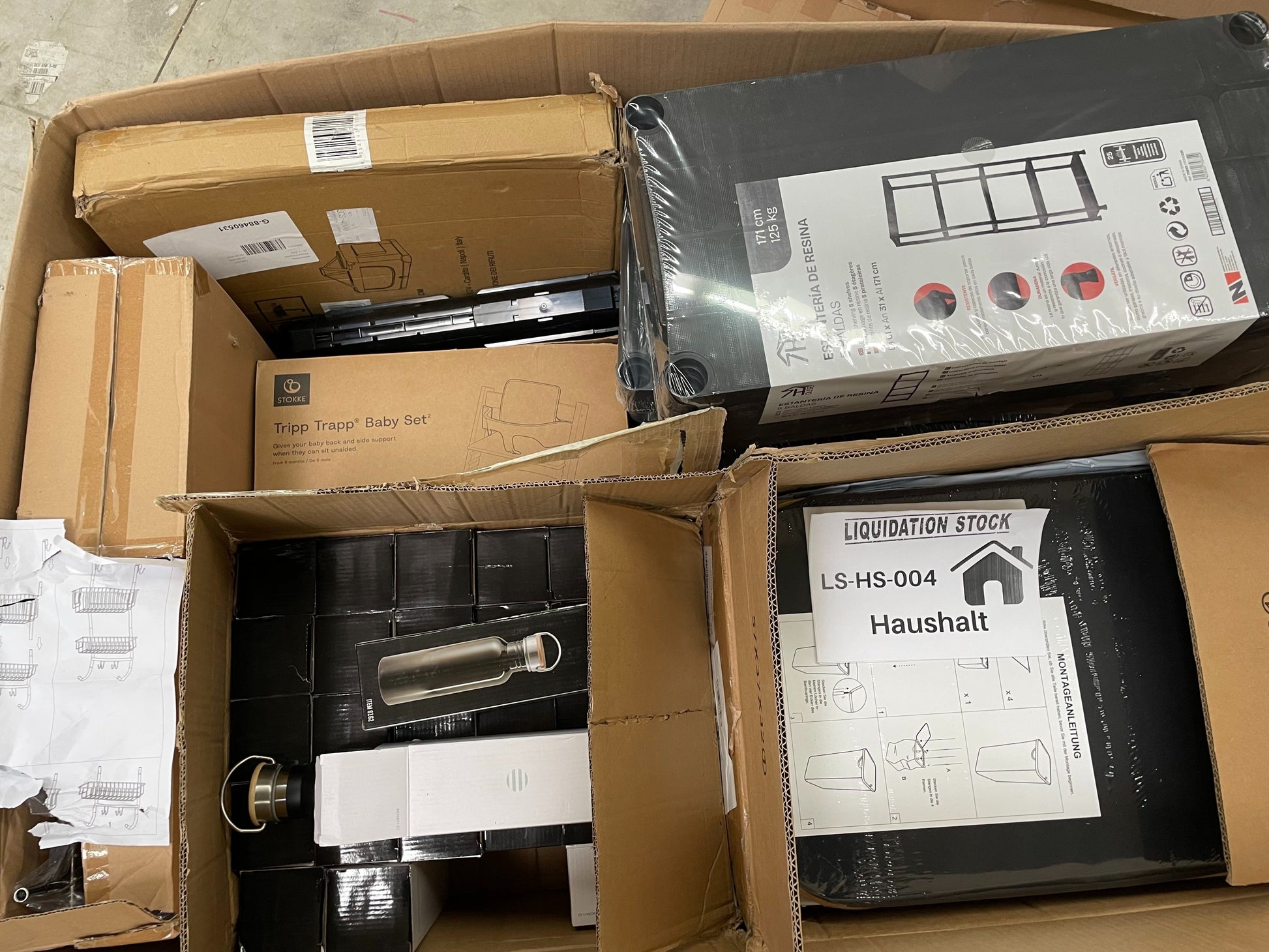 Pallet includes Home items (LS-HS-004)-1