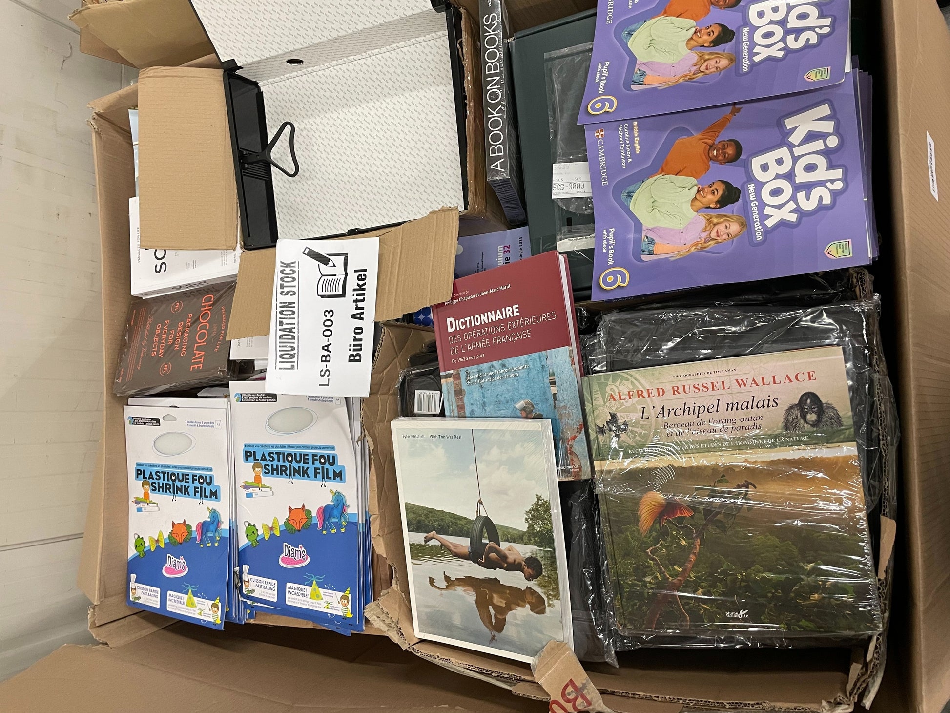 Pallet includes Office Supplies items (LS-BA-003)-1