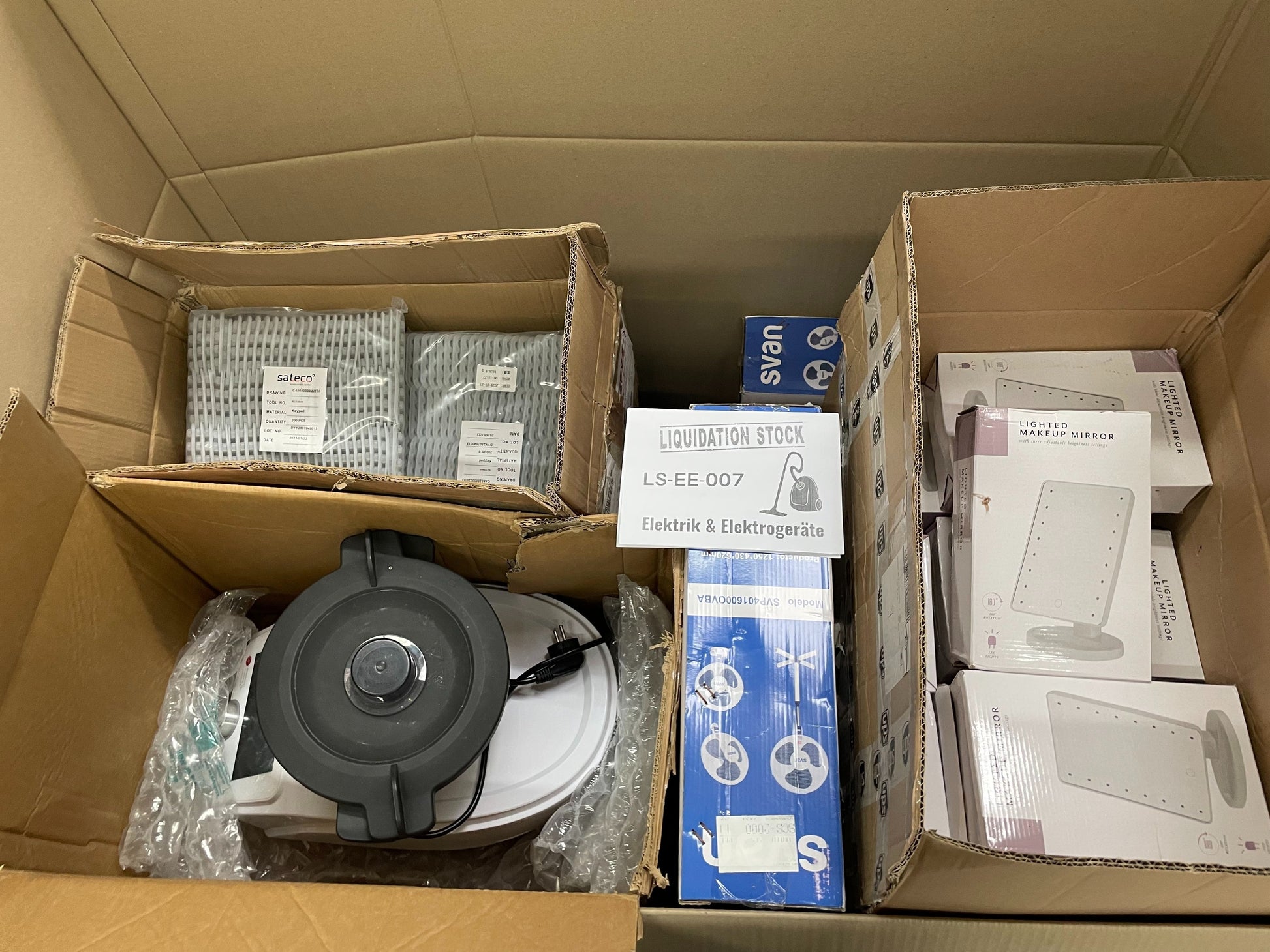 Pallet includes Electric & Electronic Appliances items (LS-EE-007)-1