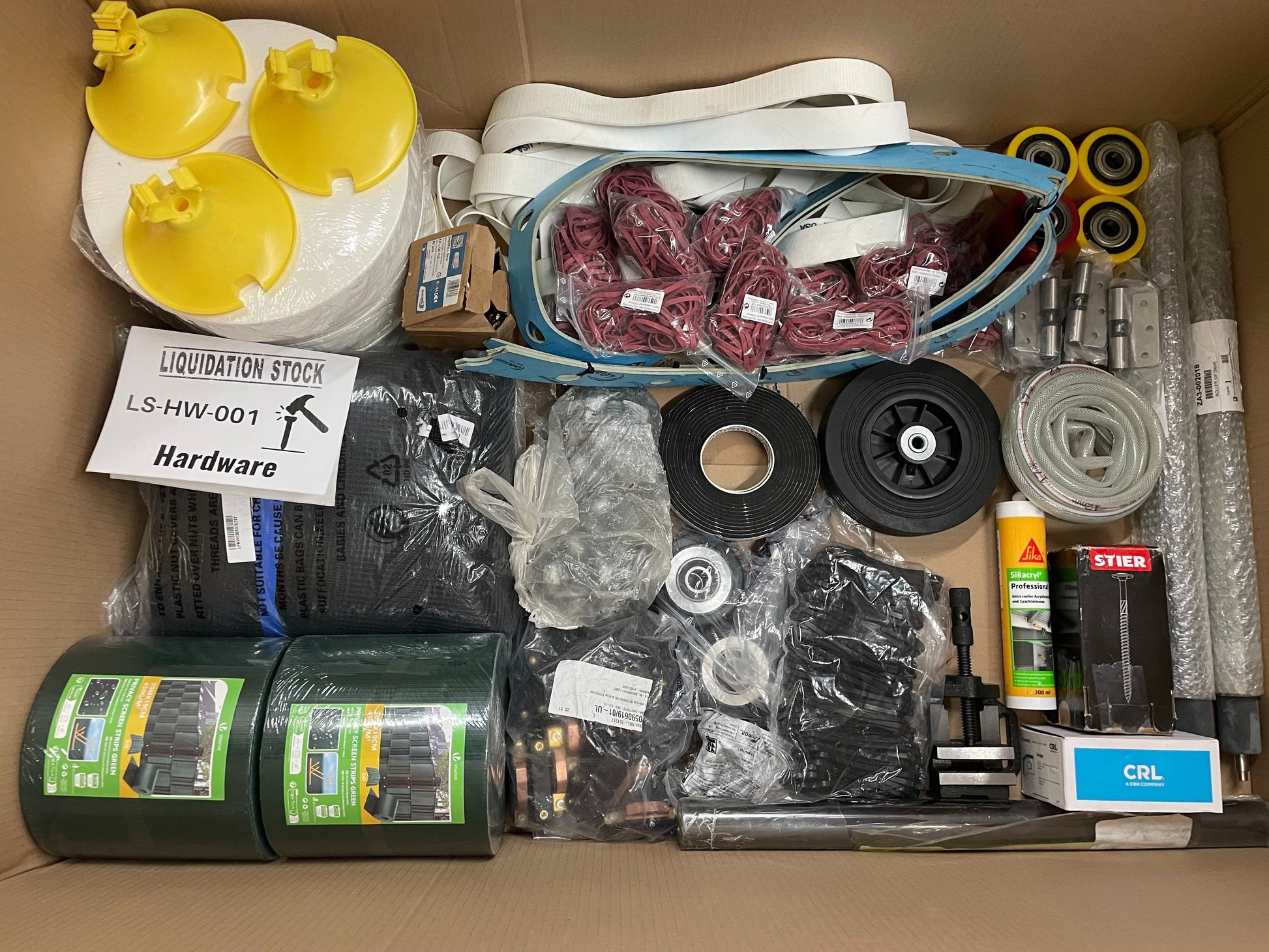 Pallet includes Hardware items (LS-HW-001)-2