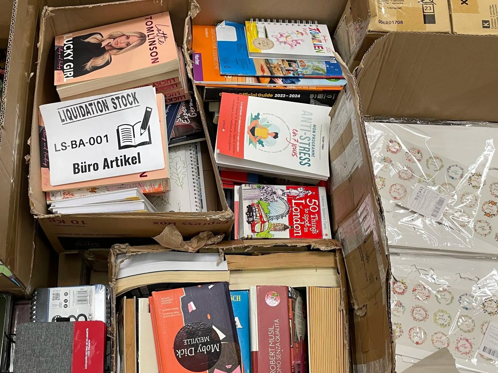 Pallet includes Office Supplies items (LS-BA-001)-3