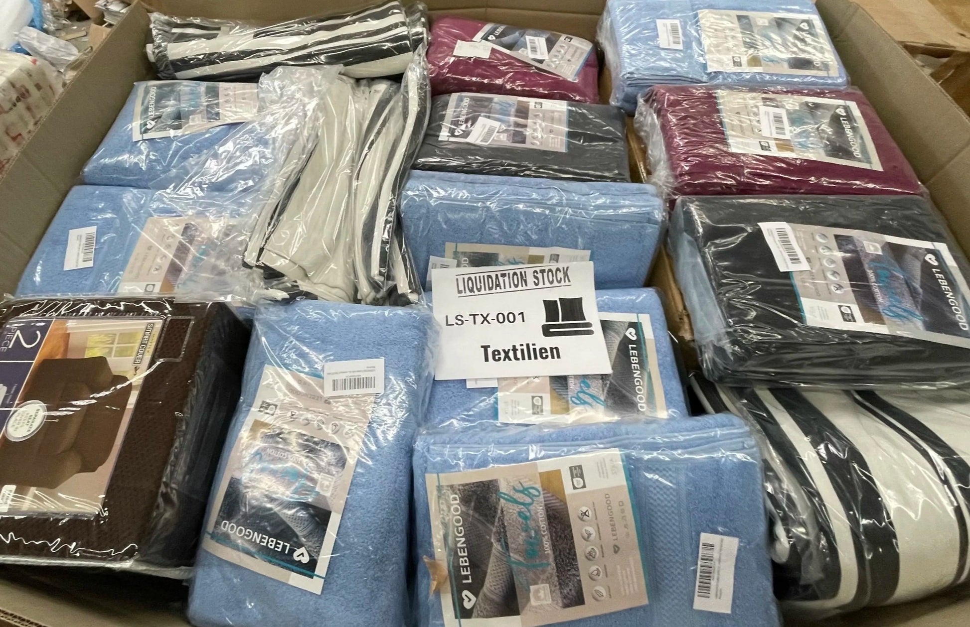 Pallet includes Textiles items (LS-TX-001)-1