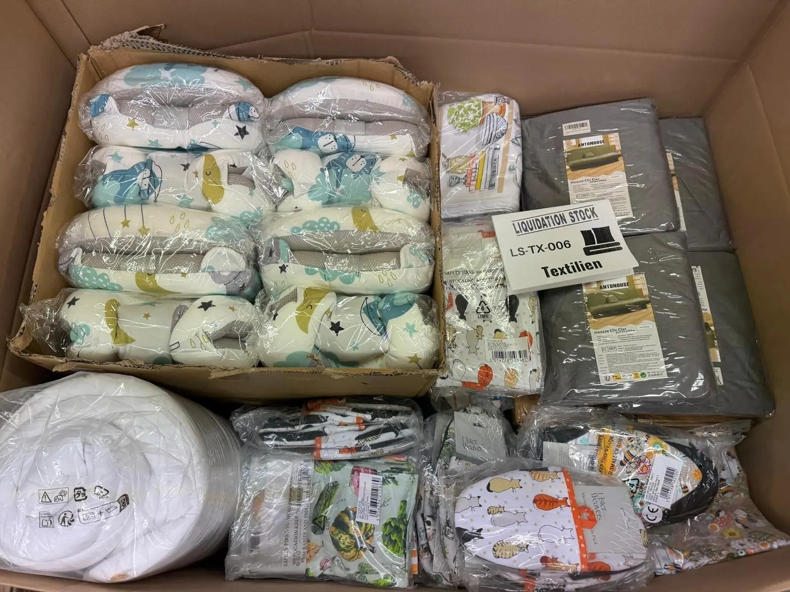 Pallet includes Textiles items (LS-TX-006)-1