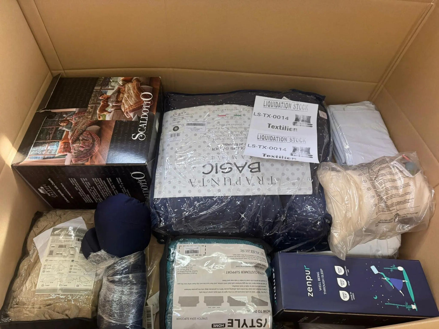 Pallet includes Textiles items (LS-TX-014)-4