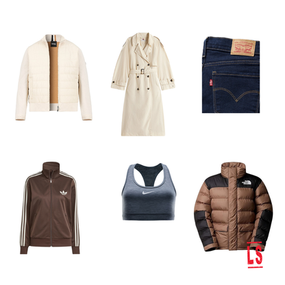 Lot of Unmanifested Mixed Brand Apparel – 6 Pallets