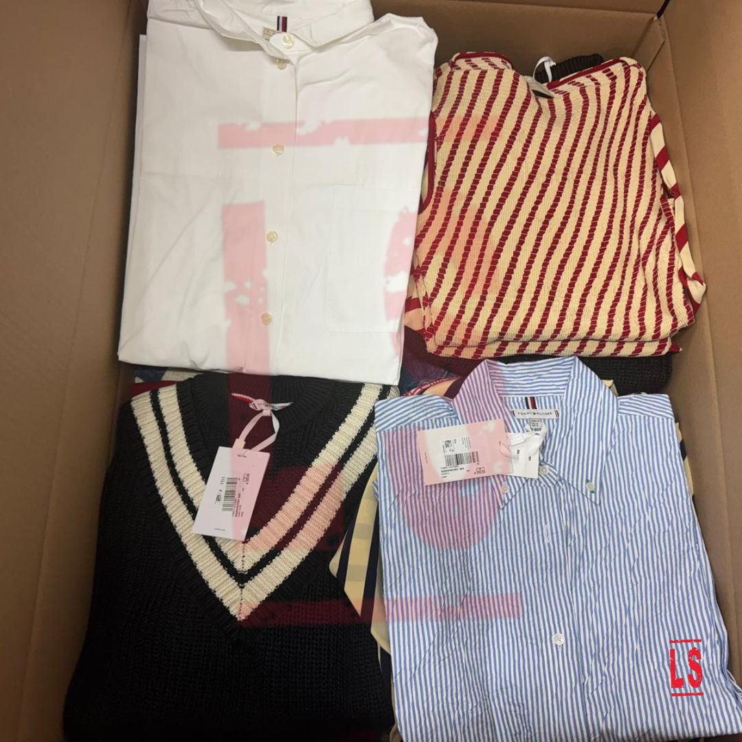 Branded Clothing Wholesale from BOSS, Tommy Hilfiger, G-Star, Nike, Adidas, etc. – Lot of 5 Pallets