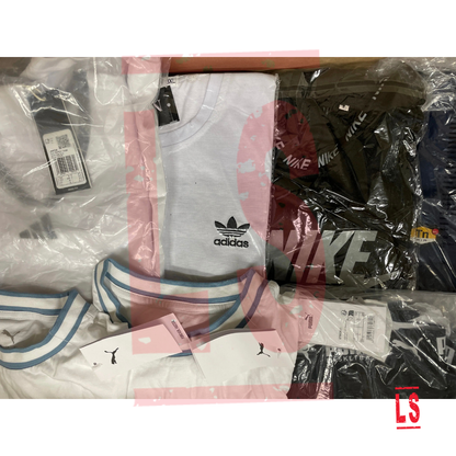 Lot of Unmanifested Mixed Brand Apparel – 6 Pallets