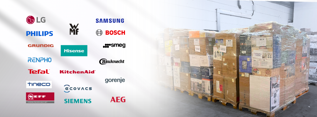 Wholesale SDA Mixed Pallets with TOP Brand Name Products