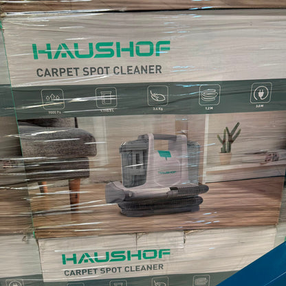 60 X HAUSHOF StainZapper Wash Vacuum Cleaner for Carpet - Stock Lot