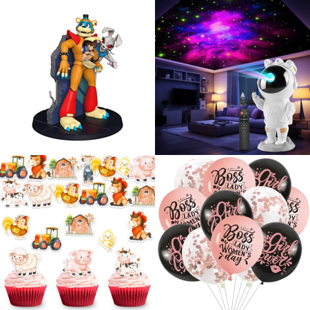 Pallet_of_Multimedia,_Party_Decorations_and_more_(Plt-2873)